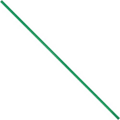 קשרי טוויסט מפלסטיק, 8 x 5/32, ירוק, 2000/מקרה