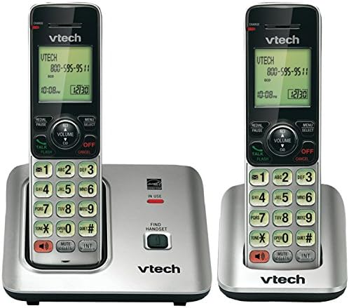 6619-2 דקט 6.0 טלפון אלחוטי עם 2 מכשירים