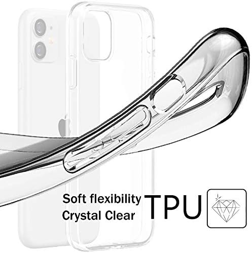 פנטק תואם למארז iPhone 11, מקרי טלפון Crystal TPU Crystal תואמים ל- iPhone 11 6.1 אינץ '