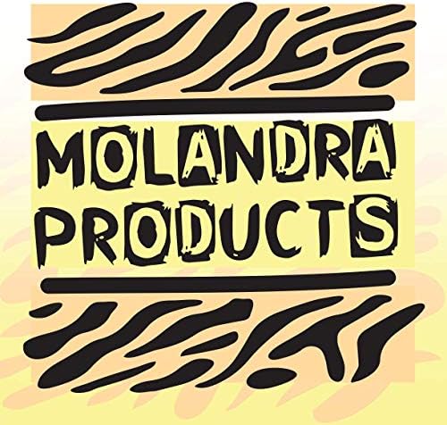 מוצרי מולנדרה abdulsa - 20oz hashtag בקבוק מים לבנים נירוסטה עם קרבינר, לבן
