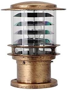 IIFAS Creative Acrylic צל גן עמוד עמוד מנורה אירופית חיצונית IP54 עמיד למים אלומיניום פטיו דלת חצר רחוב וילה