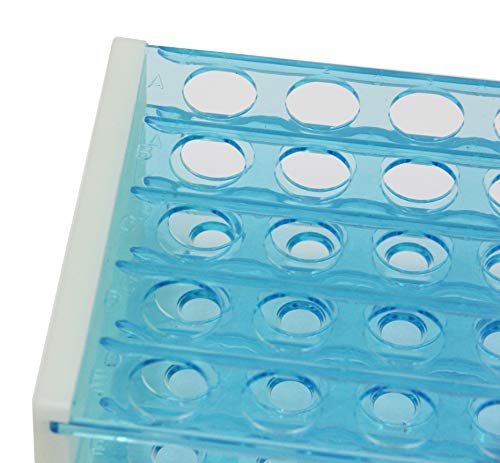 50 עמדות פלסטיק מבחנה סטנד סוגר מתלה להסרה צנטריפוגה צינור מתלה
