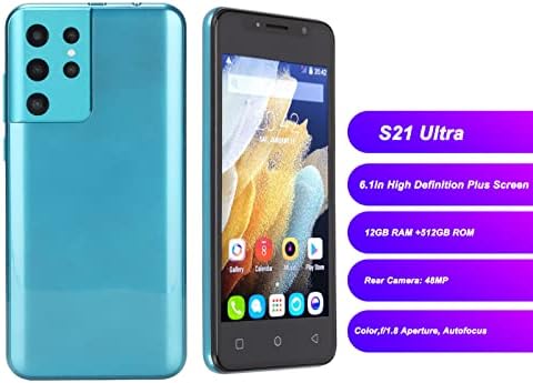 Ashata S21 Ultra Unlocked Smartphone, 5in HD Plus מסך 1 ג'יגה -בייט טלפון נייד 8 ג'יגה -בייט, טלפון סלולרי כפול