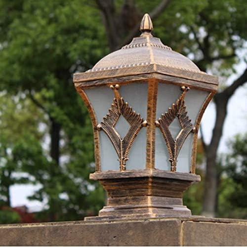 LIRUXUN מנורה חיצונית קיר פנסים פנסים בסגנון פסטורלי מנורה מנורה מרפסת פנס פנס קיר מנורת עמידה