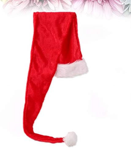 חג המולד כובע יוניסקס חג המולד כובע סנטה ארוך כובע חג המולד חג המולד סומק כיסוי ראש המפלגה טובות תמונת נכס לילדים